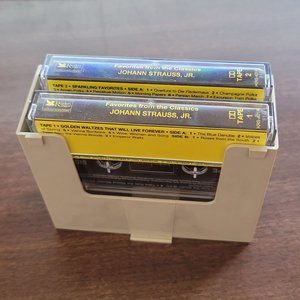 Favorites from the Classics Johann Strauss Jr Vol 1 & 2 Cassette